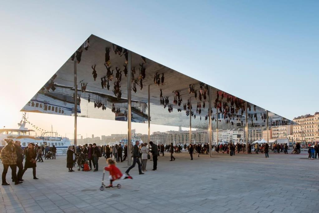 Ferienwohnung T2 47M2 Avec Terrasse - Proche Gare Marseilles Exterior foto