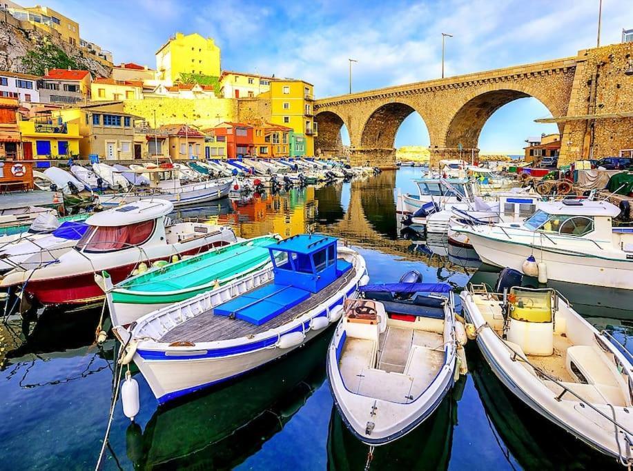 Ferienwohnung T2 47M2 Avec Terrasse - Proche Gare Marseilles Exterior foto