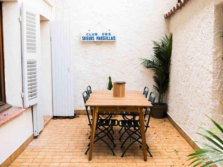Ferienwohnung T2 47M2 Avec Terrasse - Proche Gare Marseilles Exterior foto